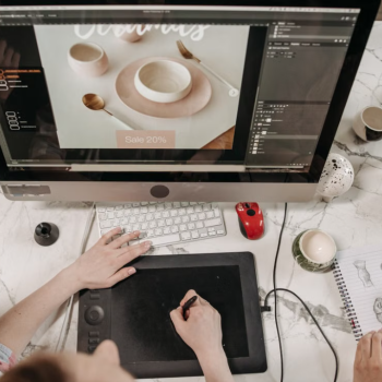 Commercial Material Graphic Design | Promotional Material Layout Creation