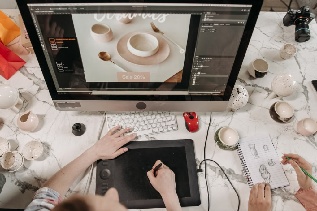 Commercial Material Graphic Design | Promotional Material Layout Creation